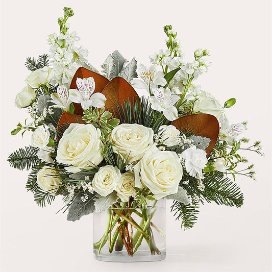 Fresh Snowfall Bouquet – FLOWERS BY BAUERS & GREENHOUSE, Jarrettsville MD