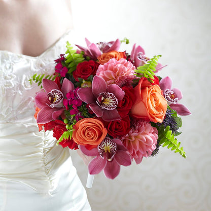 Brilliant Blossoms Bouquet – FLOWERS BY BAUERS & GREENHOUSE, Jarrettsville MD