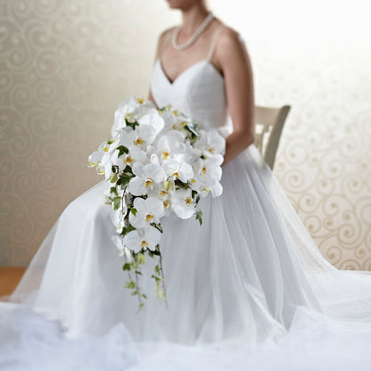 Classic White Bouquet – FLOWERS BY BAUERS & GREENHOUSE, Jarrettsville MD