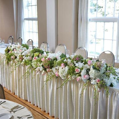 State of Joy Head Table Arrangement – FLOWERS BY BAUERS & GREENHOUSE, Jarrettsville MD