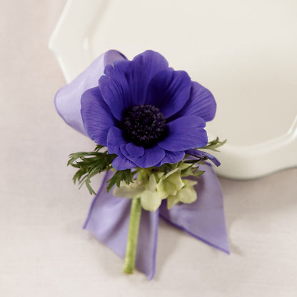 Purple Passion Boutonniere – FLOWERS BY BAUERS & GREENHOUSE, Jarrettsville MD