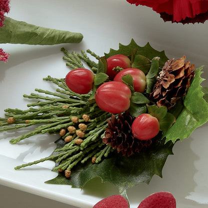 Red Berry Boutonniere – FLOWERS BY BAUERS & GREENHOUSE, Jarrettsville MD