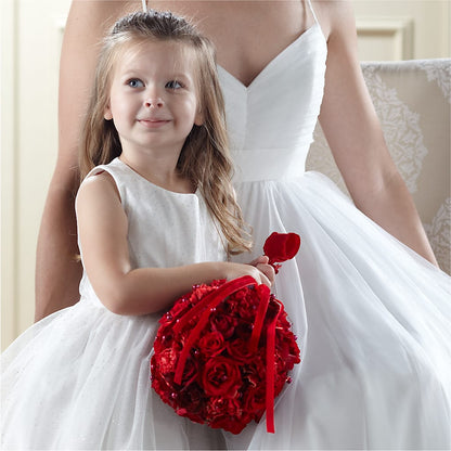 Pure at Heart Flower Girl Arrangement – FLOWERS BY BAUERS & GREENHOUSE, Jarrettsville MD