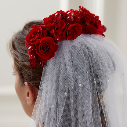 Heart's Happiness Hair Decor – FLOWERS BY BAUERS & GREENHOUSE, Jarrettsville MD