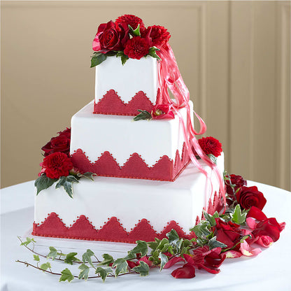Forever Happiness Cake Decor – FLOWERS BY BAUERS & GREENHOUSE, Jarrettsville MD