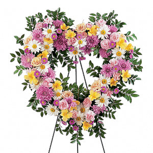 Flowers By Bauers Loving Heart Tribute