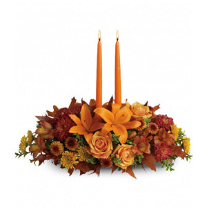 Flowers By Bauers Family Harvest Centerpiece