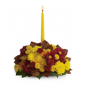 Flowers By Bauers Harvest Happiness Centerpiece