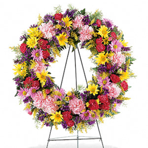 Flowers By Bauers Eternity Wreath